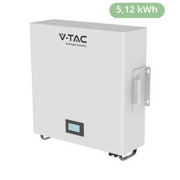 Baterie LiFePo4 V-TAC 5.12kWh 48V 100Ah VT-48100-W